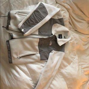 White Northface Jacket- BARELY USED